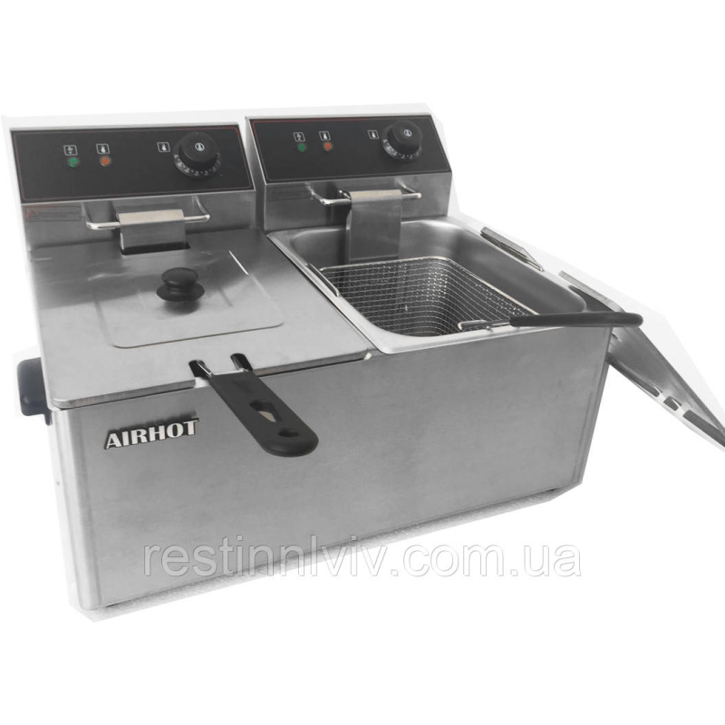 Фритюрниця AIRHOT EF10+10