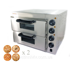 Електрична піч для піци 4+4х20 GoodFood PO2