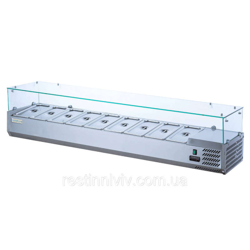 Вітрина холодильна для топінгу GoodFood GF-VRX1800/380-H6C