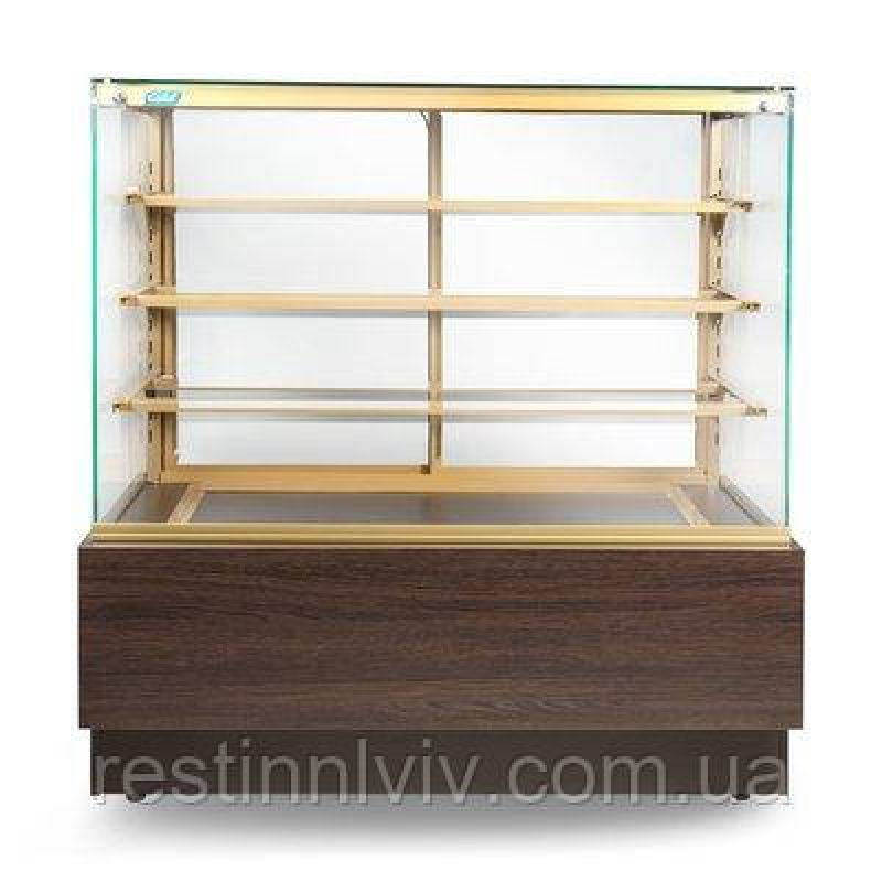 ВІТРИНА КОНДИТЕРСЬКА COLD С-13 PN-w (з агр, wenge mag., бронза, контроль вологості)